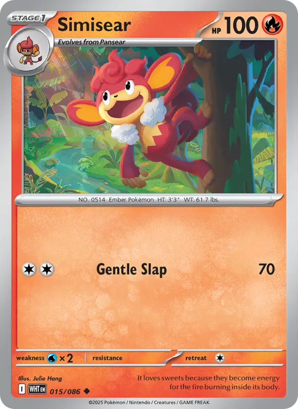 Simisear — White Flare card #015