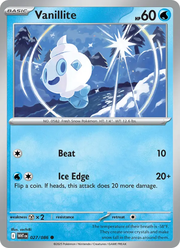 Vanillite — White Flare card #027