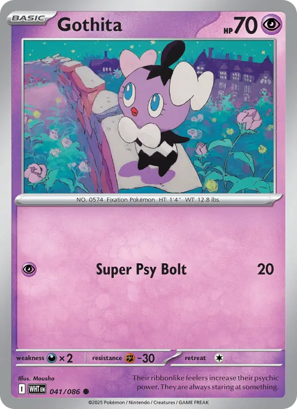 Gothita — White Flare card #041