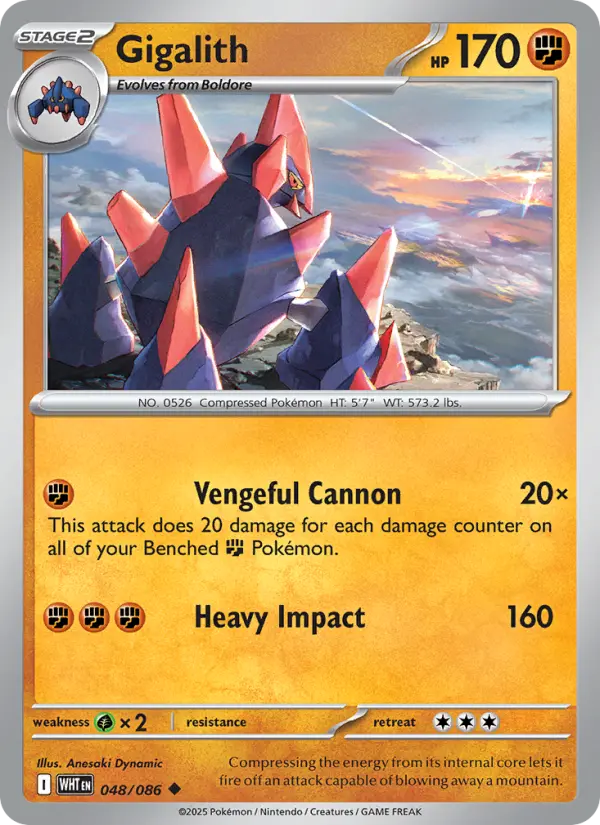 Gigalith — White Flare card #048