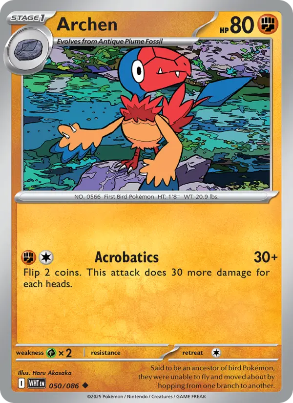 Archen — White Flare card #050
