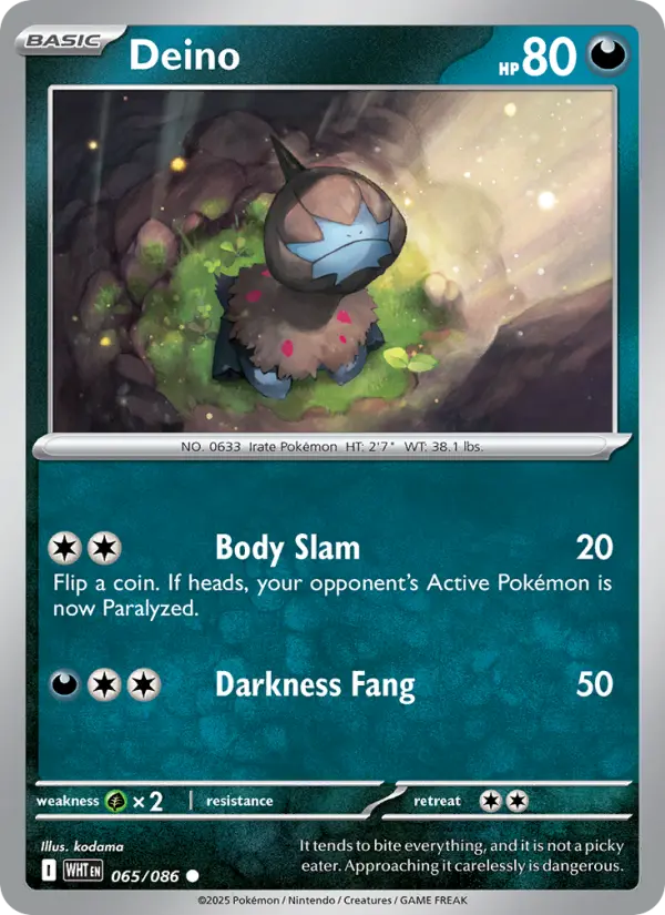 Deino — White Flare card #065