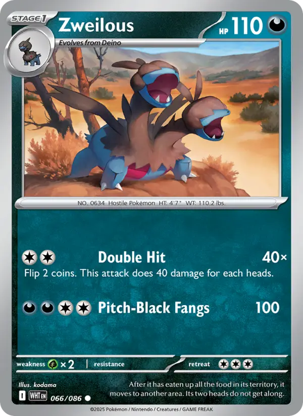 Zweilous — White Flare card #066