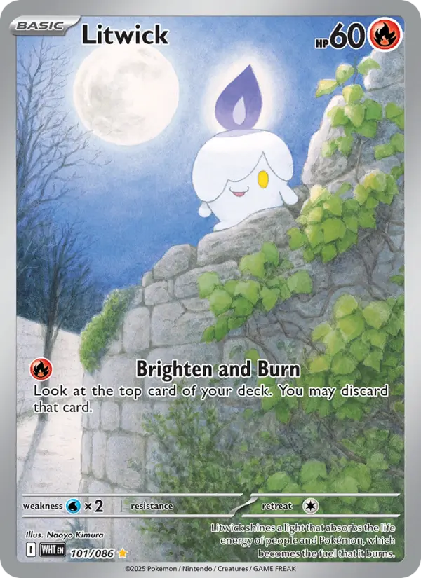 Litwick — White Flare card #101