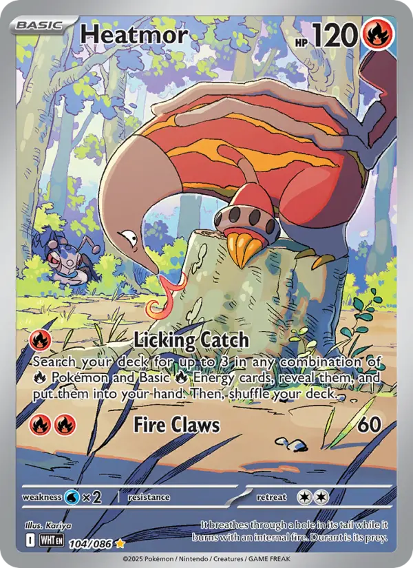 Heatmor — White Flare card #104