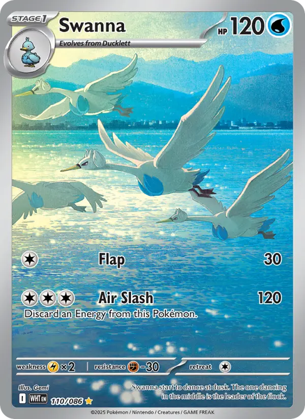 Swanna — White Flare card #110