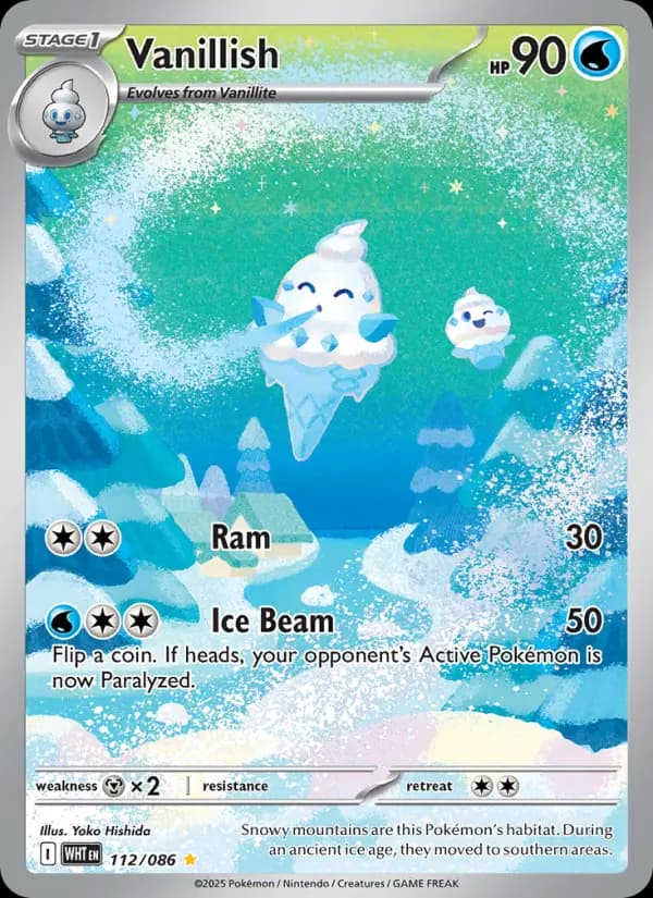 Vanillish — White Flare card #112