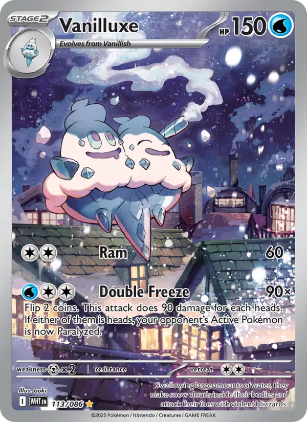 Vanilluxe — White Flare card #113