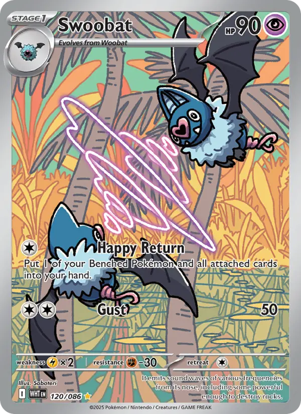 Swoobat — White Flare card #120