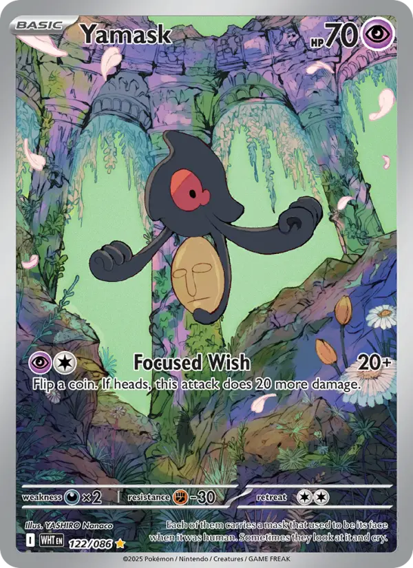 Yamask — White Flare card #122