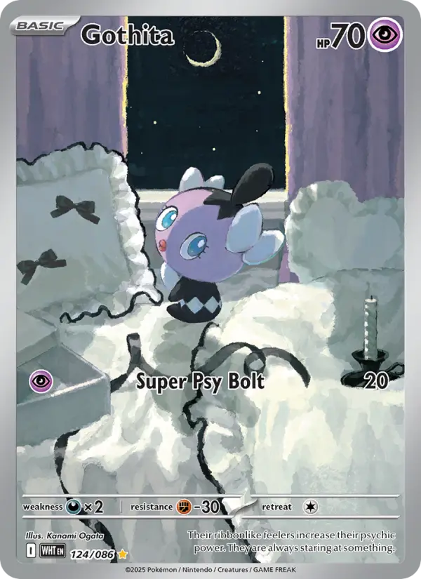 Gothita — White Flare card #124