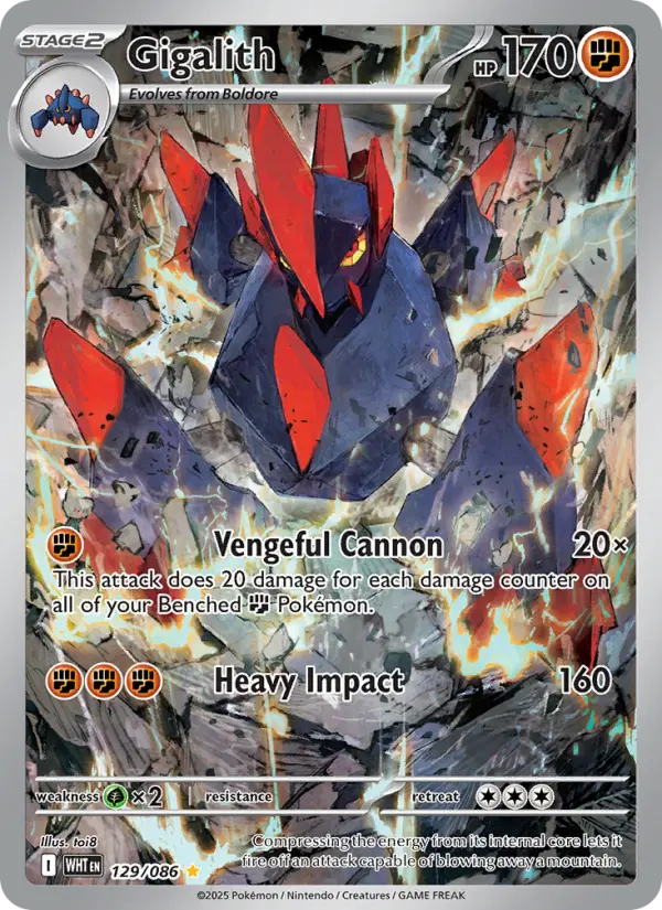 Gigalith — White Flare card #129