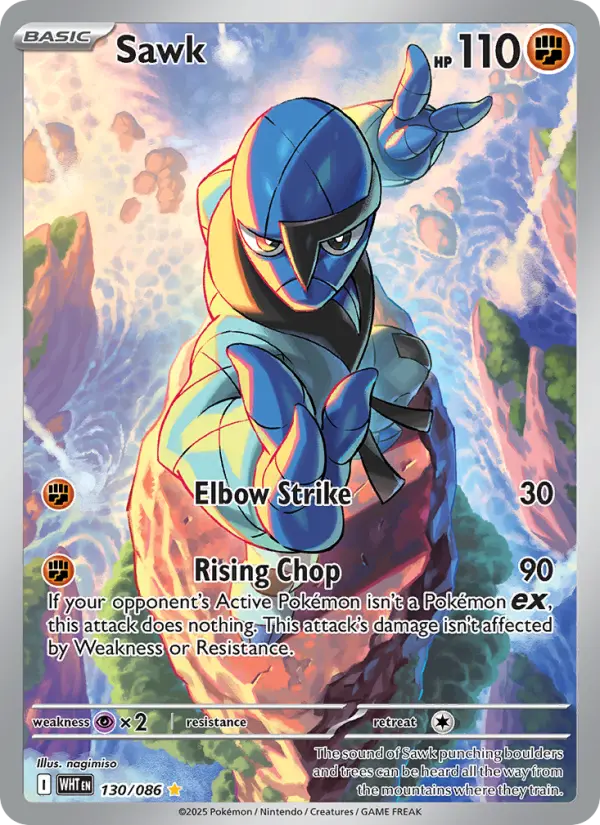 Sawk — White Flare card #130