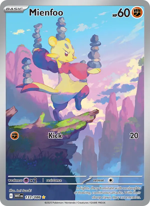 Mienfoo — White Flare card #133