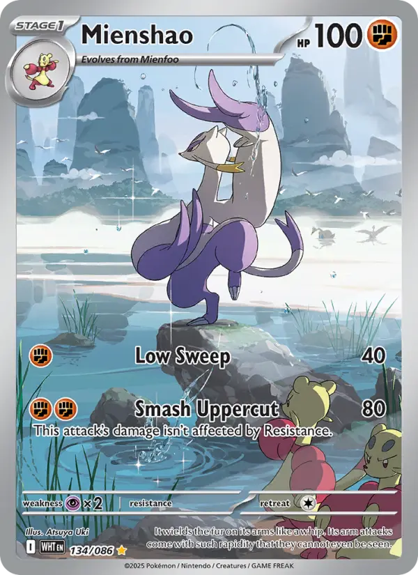 Mienshao — White Flare card #134