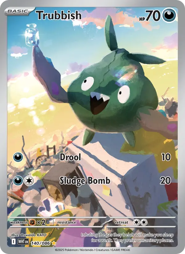 Trubbish — White Flare card #140