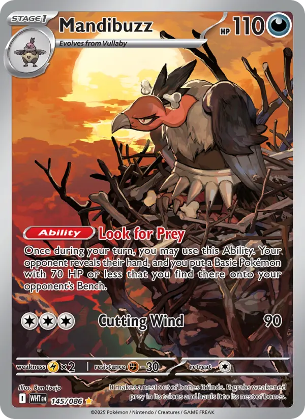 Mandibuzz — White Flare card #145