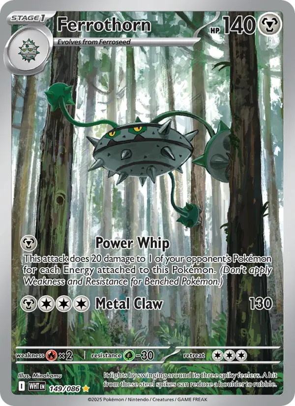 Ferrothorn — White Flare card #149