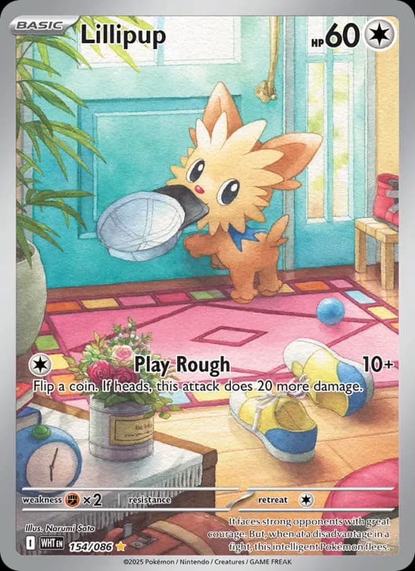 Lillipup — White Flare card #154