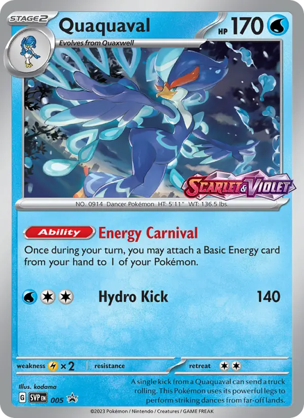 Quaquaval — SVP Black Star Promos card #005