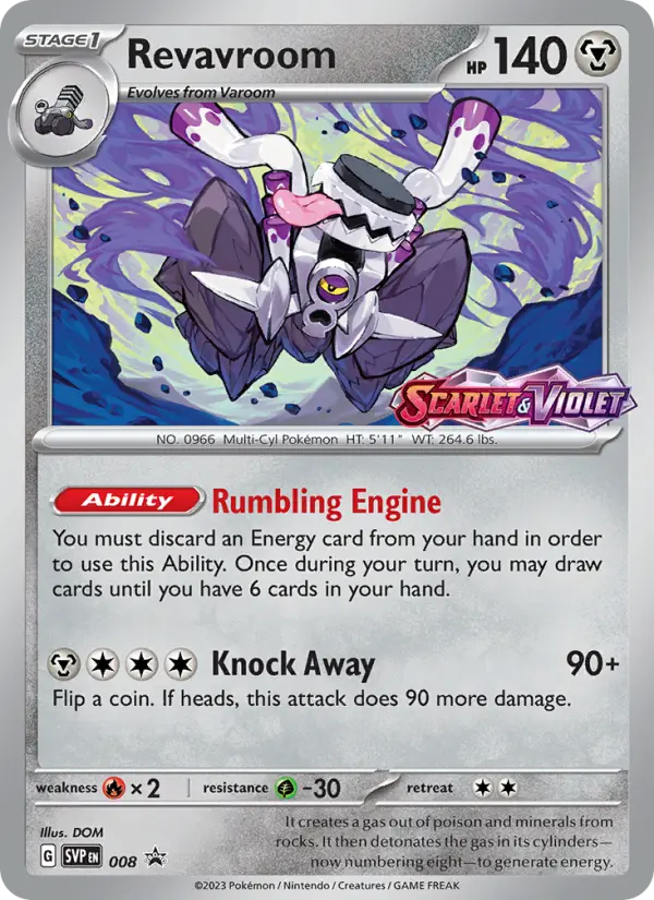 Revavroom — SVP Black Star Promos card #008