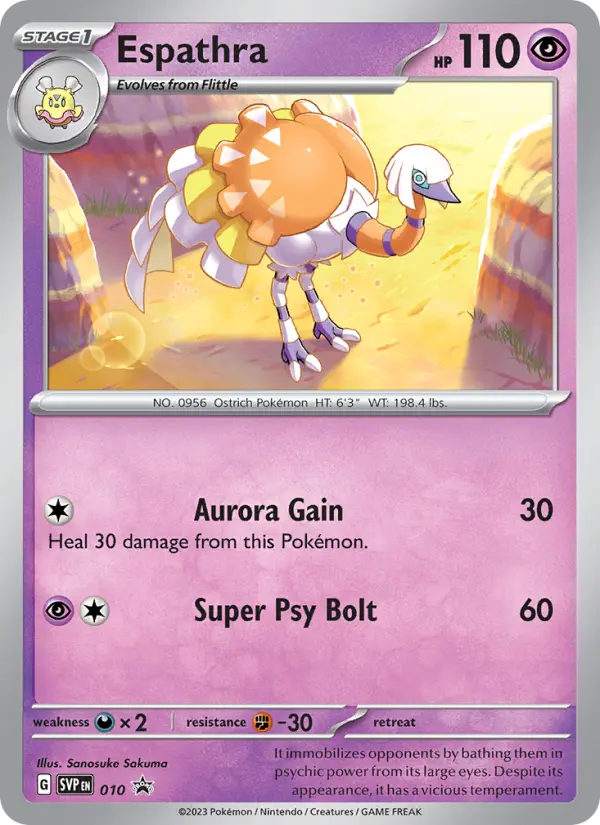 Espathra — SVP Black Star Promos card #010