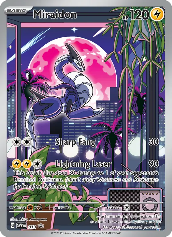 Miraidon — SVP Black Star Promos card #013