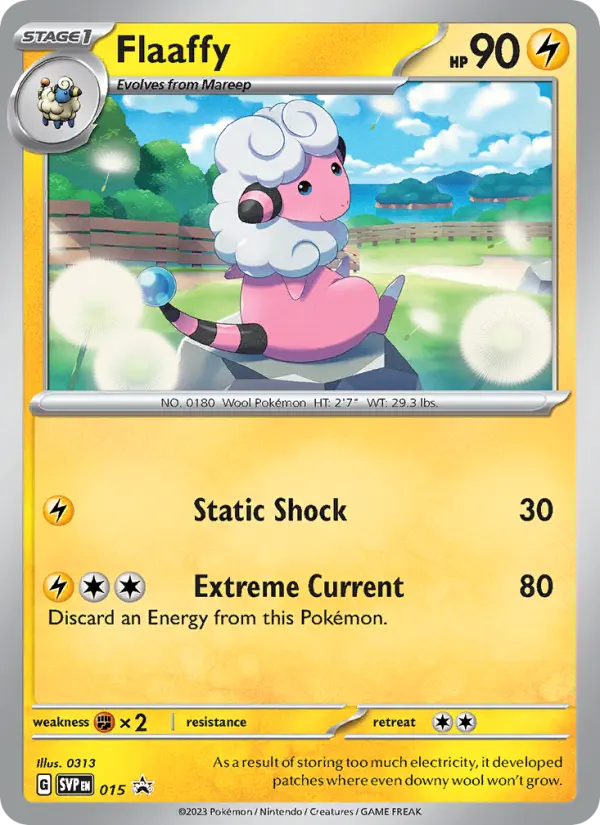 Flaaffy — SVP Black Star Promos card #015