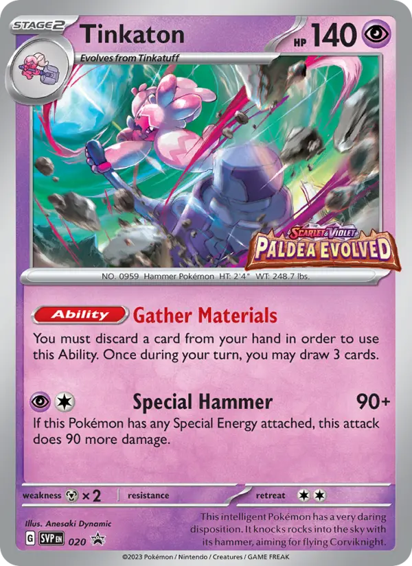 Tinkaton — SVP Black Star Promos card #020