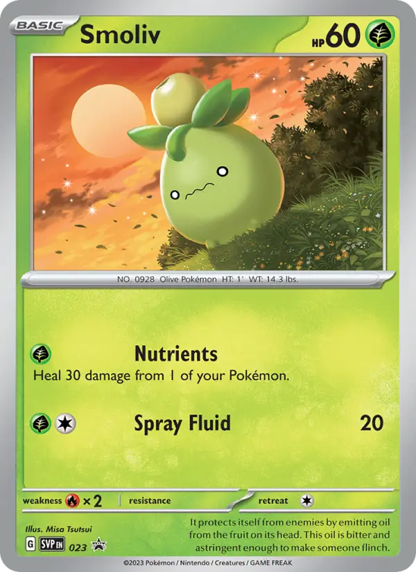 Smoliv — SVP Black Star Promos card #023