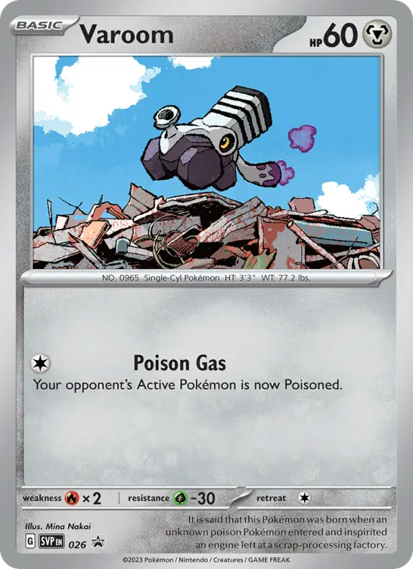 Varoom — SVP Black Star Promos card #026