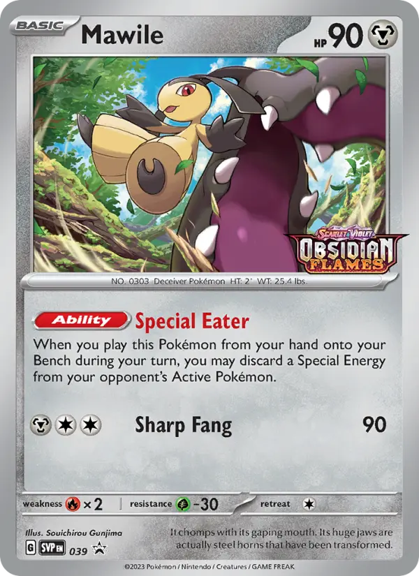 Mawile — SVP Black Star Promos card #039