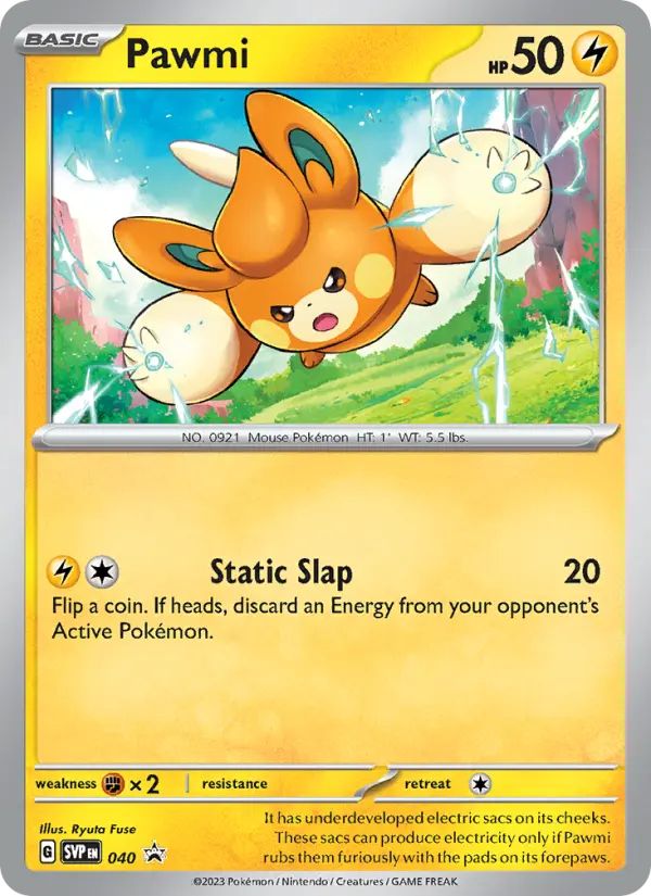 Pawmi — SVP Black Star Promos card #040