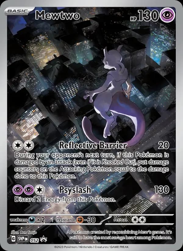 Mewtwo — SVP Black Star Promos card #052