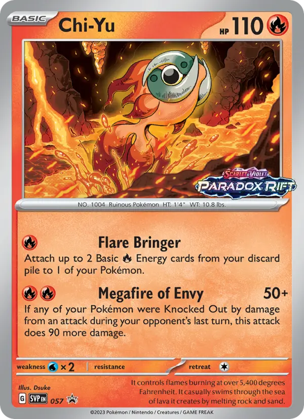 Chi-Yu — SVP Black Star Promos card #057