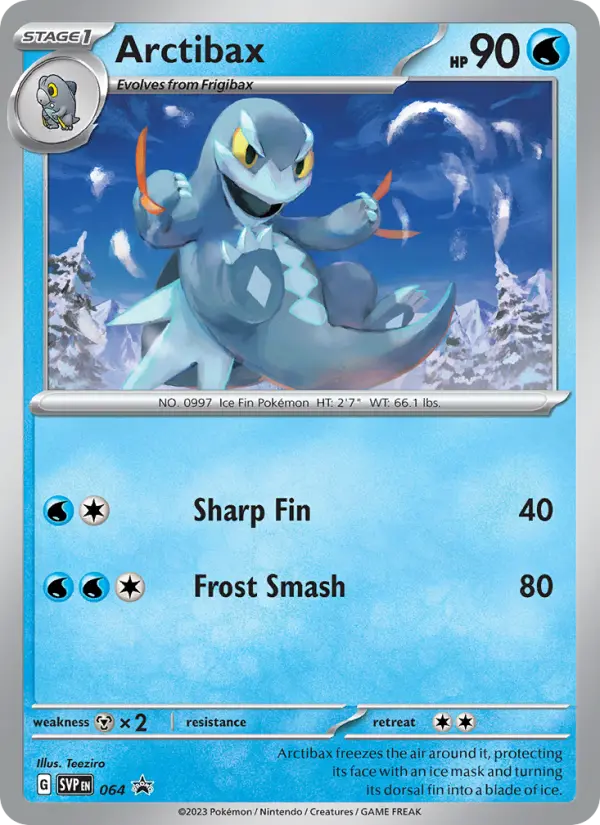 Arctibax — SVP Black Star Promos card #064