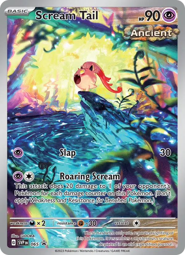 Scream Tail — SVP Black Star Promos card #065