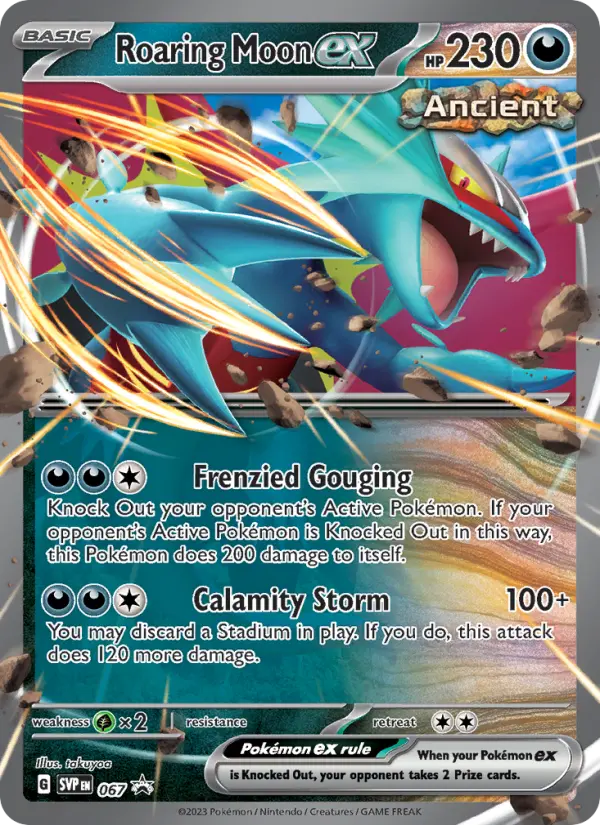 Roaring Moon ex — SVP Black Star Promos card #067