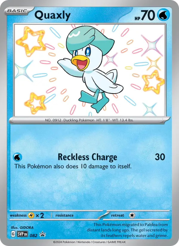 Quaxly — SVP Black Star Promos card #082