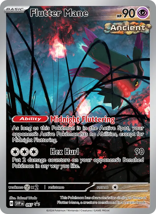 Flutter Mane — SVP Black Star Promos card #097