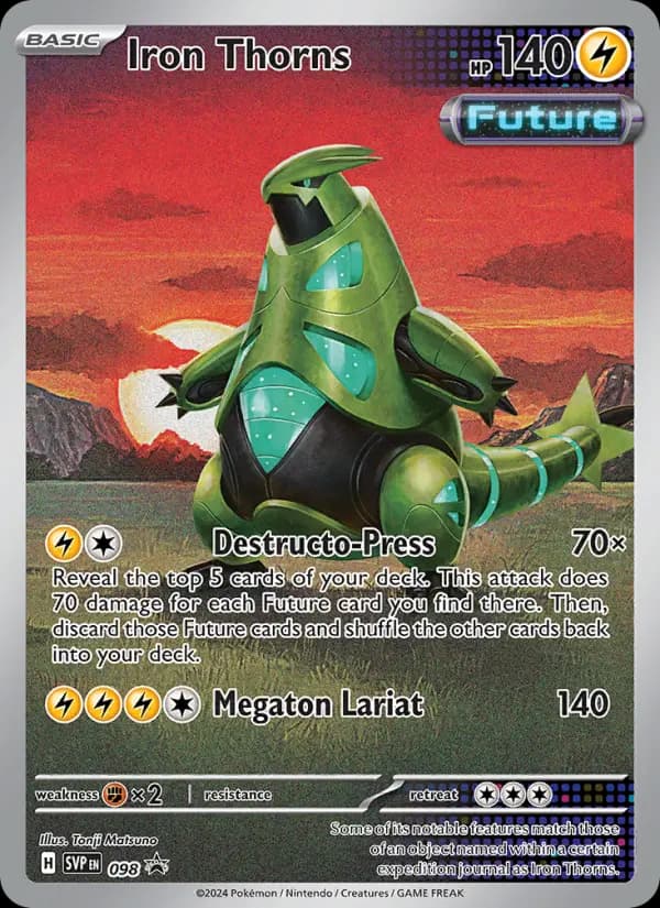 Iron Thorns — SVP Black Star Promos card #098