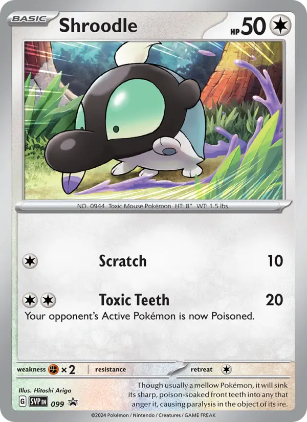 Shroodle — SVP Black Star Promos card #099