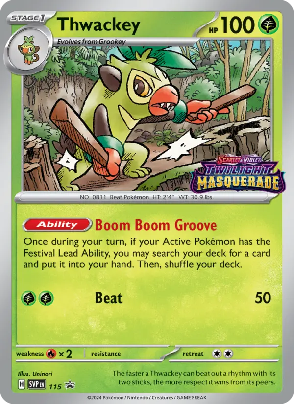 Thwackey — SVP Black Star Promos card #115