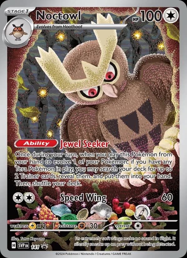 Noctowl — SVP Black Star Promos card #141