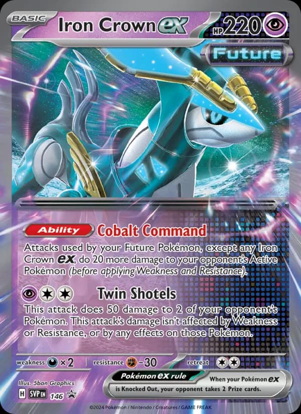 Iron Crown ex — SVP Black Star Promos card #146