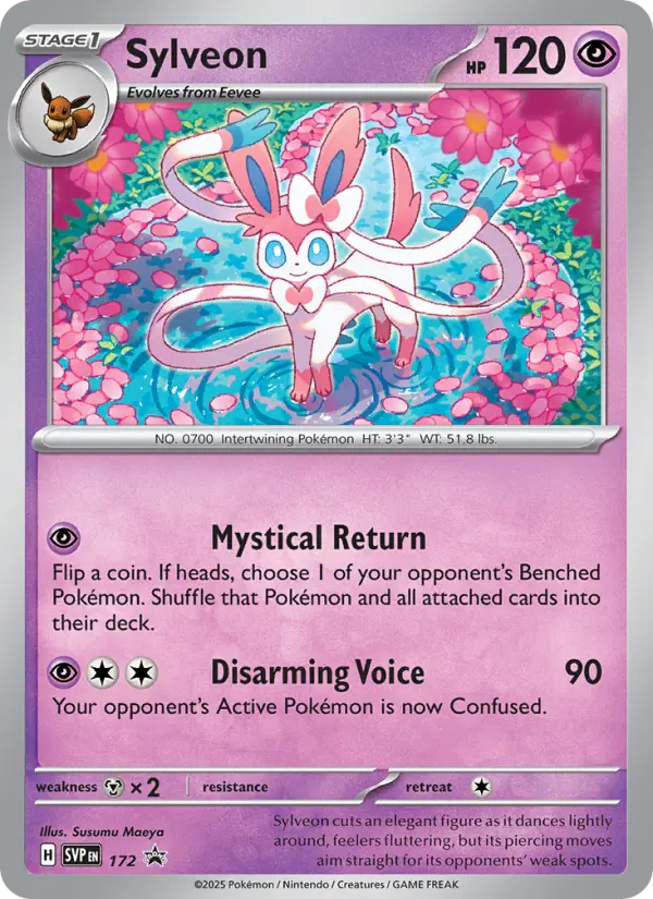 Sylveon — SVP Black Star Promos card #172