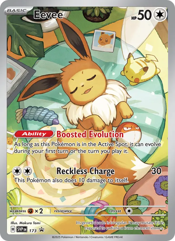 Eevee — SVP Black Star Promos card #173
