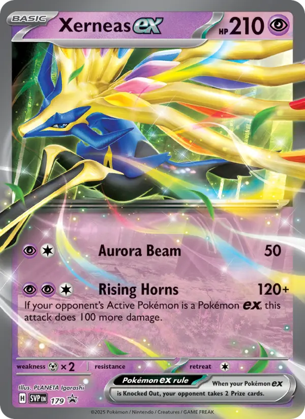 Xerneas ex — SVP Black Star Promos card #179