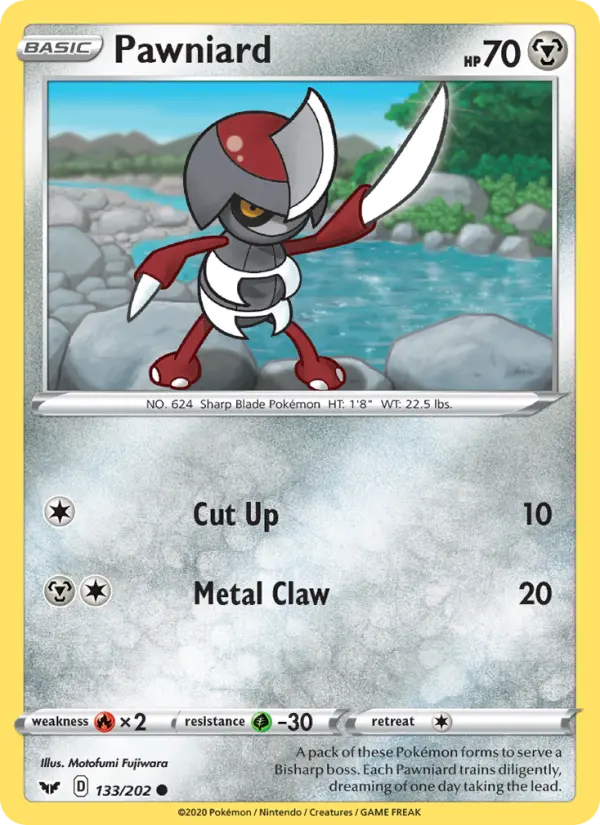Pawniard — Sword & Shield card #133