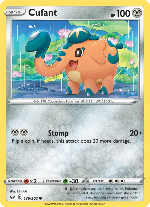 Cufant — Sword & Shield card #136